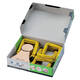 Archiefbinder JalemaClip Pli-fix geel 100 stuks