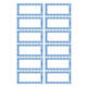 Etiket HERMA 3742 keuken blauw