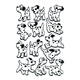 Etiket HERMA 6661 dalmatiërs foam
