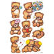 Etiket HERMA 3578 beren met bloemen