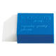 Gum edding R20 45x24x10mm met blauwe houder kunststof wit