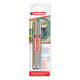 Paintmarker edding 780 op oliebasis 0.8mm goud en zilver blister à 2st