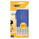 Balpen Bic M10 medium blauw blister à 10+4 gratis