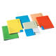 Combimap Secolor folio 1 klep recycled 250gr rood