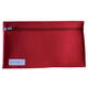 Schooletui 15x26cm met rits skai helder rood
