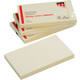 Memoblok Quantore 76x127mm geel 100 vel