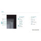 Notitieboek Moleskine large 130x210mm lijn hard cover zwart