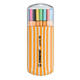 Fineliner STABILO point 88/20 fijn assorti zebra-etui à 20 stuks