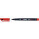 Viltstift STABILO OHpen 843/40 permanent rond medium rood