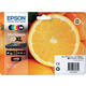 Inktcartridge Epson 33XL T3357 2x zwart + 3 kleuren