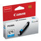Inktcartridge Canon CLI-571 blauw