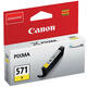 Inktcartridge Canon CLI-571 geel