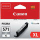 Inktcartridge Canon CLI-571XL  grijs