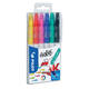 Viltstift PILOT friXion Colors medium assorti etui à 6 stuks