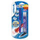 Rollerpen PILOT friXion medium paars blister à 1 stuk + 3 vullingen