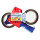 Verpakkingstape tesapack® ultra strong 66mx50mm pvc + dispenser