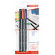Fineliner edding 1200 001-003 fijn assorti blister à 3 stuks