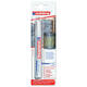 Paintmarker edding 750 op oliebasis 2-4mm wit blister à 1 stuk