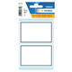 Etiket HERMA 5715 53x80mm schrift grijs kader 12 stuks