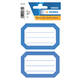Etiket HERMA 5714 82x55mm schrift blauwe rand 12 stuks