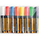 Krijtstift Securit SMA-720 blok ass 7-15mm blister à 8 stuks