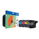 Inktcartridge Brother LC-129XLVALBP zwart + 3 kleuren