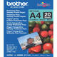 Inkjetpapier Brother Bp-71 A4 glans 260gr 20 vel