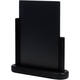 Krijtbord Securit 230x200x60mm zwart hout