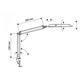 Bureaulamp MAUL Atlantic LED tafelklem zwart