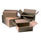 Amerikaanse vouwdoos CleverPack 217x304x150mm B-golf bruin 20 stuks