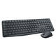 Toetsenbord- en muisset Logitech MK235 draadloos QWERTY zwart