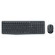 Toetsenbord- en muisset Logitech MK235 draadloos QWERTY zwart
