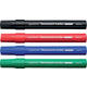 Permanent marker Quantore rond 1-1.5mm rood