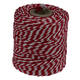 Touw Muller katoen 50 gram 45 meter rood/wit