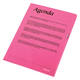Insteekmap L-model Esselte standaard A4 0.11mm PP rood 100 stuks