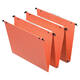 Hangmap Esselte Orgarex dual verticaal 345x245x15mm oranje