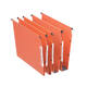 Hangmap Esselte Orgarex dual lateraal 345x275x15mm oranje