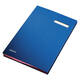 Vloeiboek Esselte karton 20 tabbladen blauw
