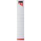 Rugetiket Quantore smal 34x190mm zelfklevend wit 10 stuks