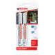 Krijtstift edding 4095 rond 2-3mm wit blister à 2 stuks