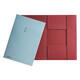 Dossiermap Esselte A4 3 kleppen manilla 275gr rood