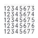 Numeroteur Reiner B2 Block 5.5mm 6 cijfers