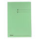 Dossiermap Esselte folio 3 kleppen manilla 275gr groen
