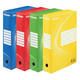 Archiefdoos Esselte Boxycolor 80mm 352x250mm geel