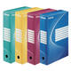 Archiefdoos Esselte Boxycolor 80mm 352x250mm blauw