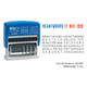 Woord-datumstempel Colop Printer Mini S 120/WD 12 teksten