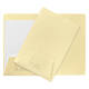 Dossiermap Djois folio 1 klep 160gr lichtgeel