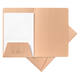 Dossiermap Djois A4 1 klep 250gr chamois