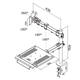 Laptoparm Neomounts D960 10-27" met klem zwart