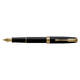 Vulpen Parker Sonnet matte black lacquer GT medium